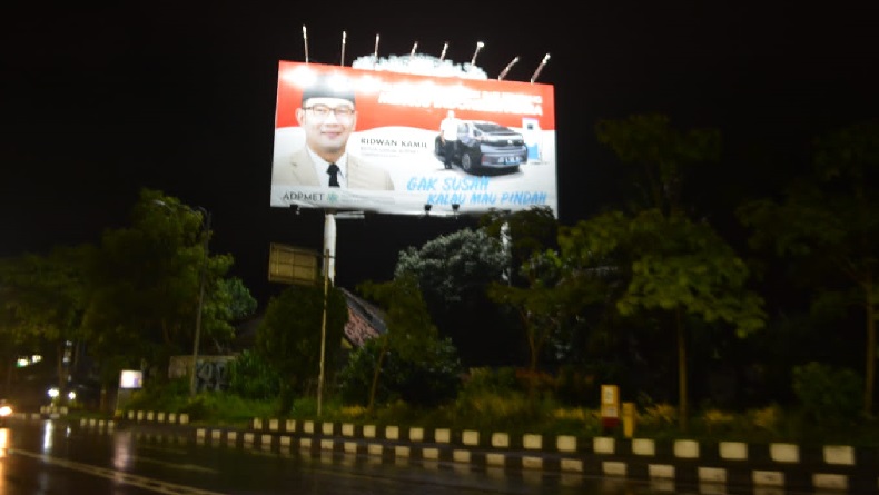 Balihonya Muncul di Kuta Bali dan Surabaya, Ridwan Kamil Ngaku Kampanye