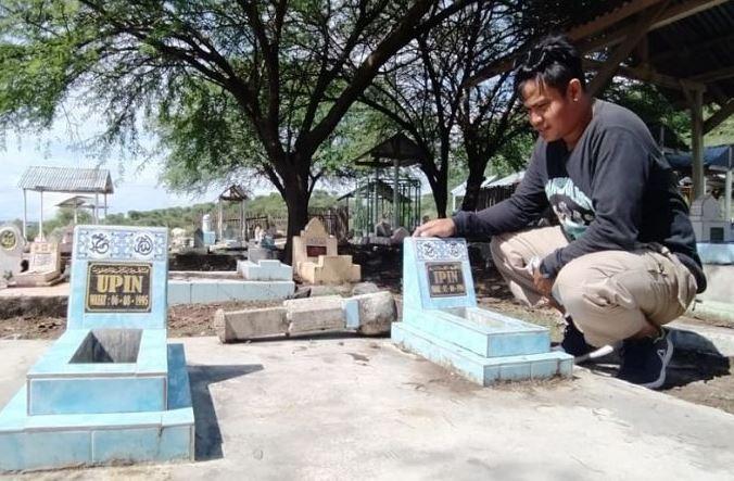 Makam Upin-Ipin di Palu Ramai Dikunjungi Warga, Begini Penampakannya