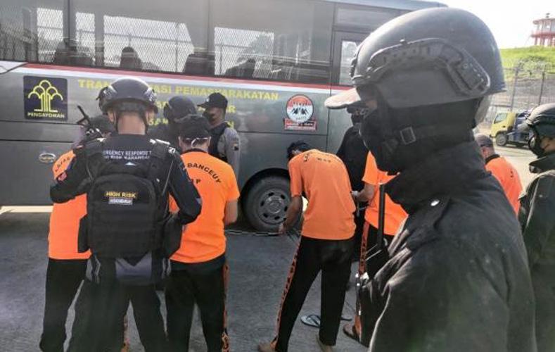 5 Napi Kasus Narkoba Dijebloskan ke Lapas Khusus Nusakambangan, 1 Terpidana Mati