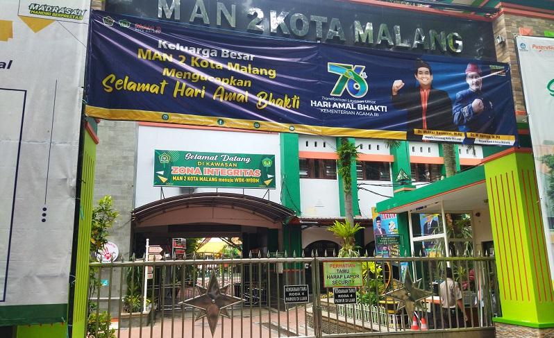 8 Siswa MAN 2 Kota Malang Positif Covid-19, PTM Dihentikan