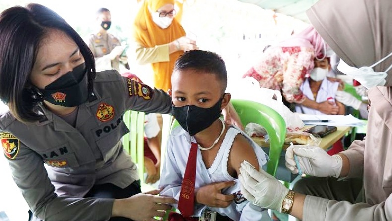 Capaian Vaksinasi Sudah di Atas 70 Persen, Jeneponto Tunggu Dosis Vaksin untuk Anak