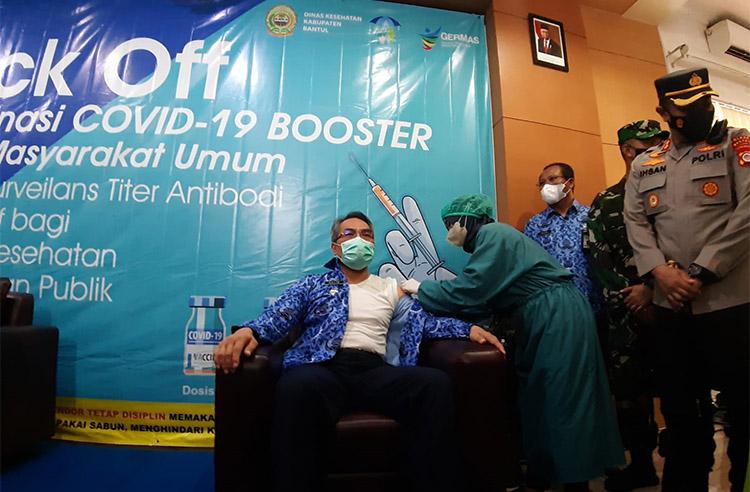 Dinas Kesehatan Bantul Siapkan 667.000 Dosis Vaksin Booster