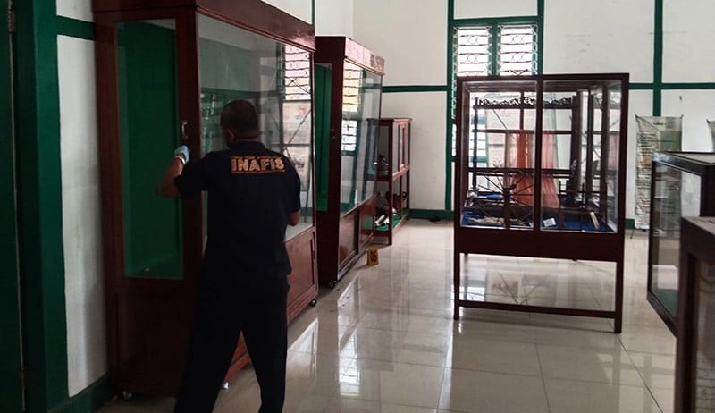 Polres Bone Amankan Benda Pusaka Museum Lapawawoi dari Rumah Warga