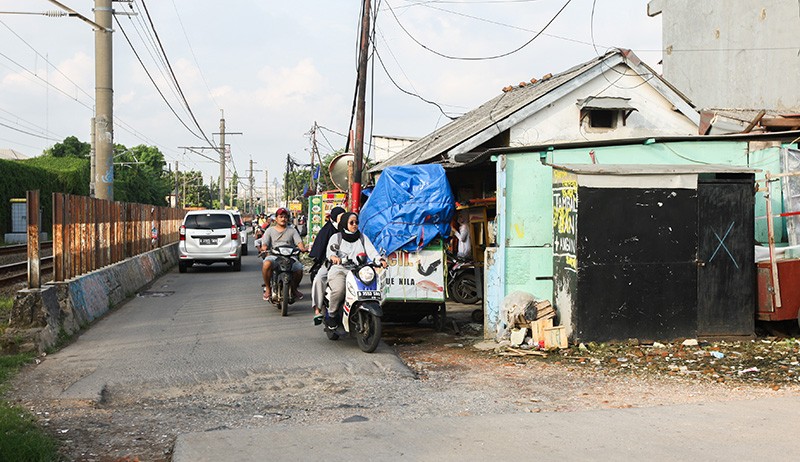 Penampakan Proyek Jalan Terusan Pasar Minggu Mangkrak 2 Tahun - Bagian 4