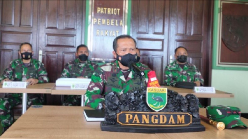 Anggota TNI Gugur Diserang KKB, Kodam XVIII/Kasuari : Selangkah pun Kami Tak Mundur 