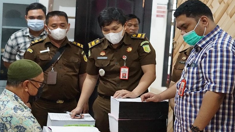 2 Tersangka Korupsi Pengadaan HT Kantor Sandi Kota Medan Dilimpahkan ke Kejaksaan