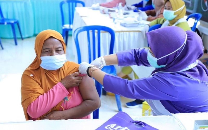 Vaksinasi Booster dan Anak di Palembang Dikebut, Sehari Layani 1.500 Peserta