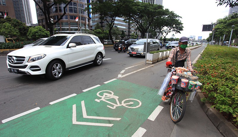 Jalur Sepeda di Jakarta Bertambah 190 Kilometer, Rampung Akhir Tahun 2022 - Bagian 1