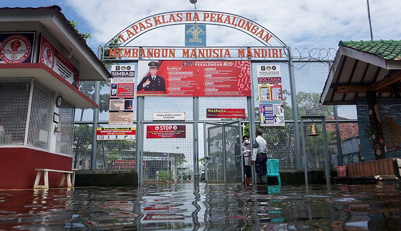 Lapas Pekalongan 2 Hari Terendam Banjir, Begini Kondisi Warga Binaan - Bagian 1