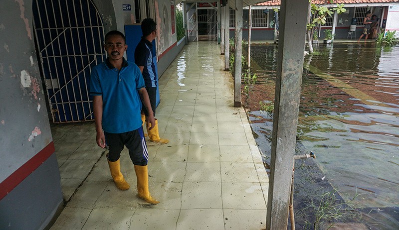 Lapas Pekalongan 2 Hari Terendam Banjir, Begini Kondisi Warga Binaan - Bagian 4