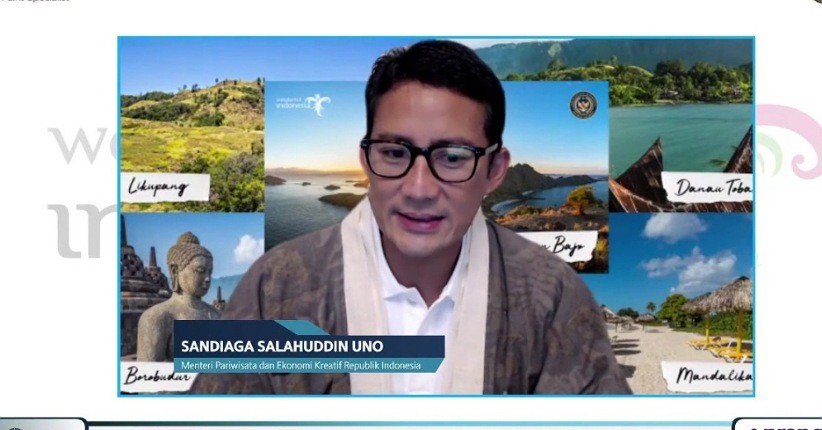 Sandiaga Uno Ungkap Pergerakan Wisnus Jadi Andalan Pemulihan Pariwisata 2022