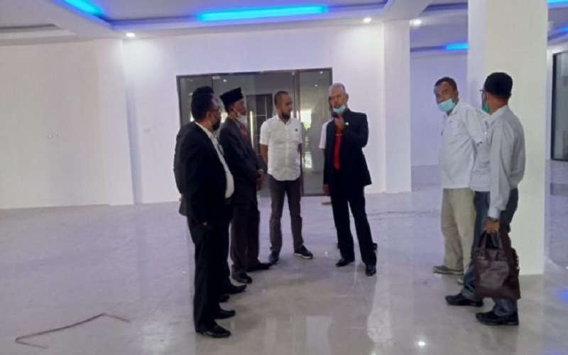 Mengecewakan, Kantor Imigrasi di PTM Prabumulih Rusak Sebelum Diresmikan 
