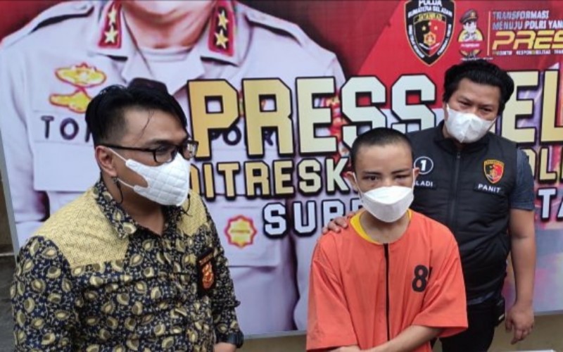 Pencuri yang Bugil Terekam CCTV Tertangkap, Ini Tampang dan Pengakuannya