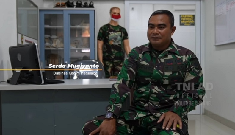 Bahagianya Serda Mugiyanto Kenakan Seragam PDL setelah 2 Dasawarsa Tak Pernah Pakai