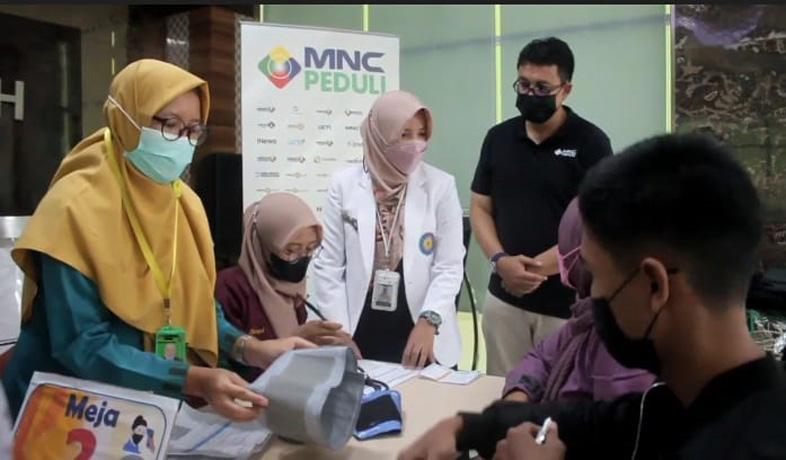 Cegah Penyebaran Covid, MNC Peduli dan RS PKU Muhammadiyah Genjot Vaksinasi Warga Kebumen