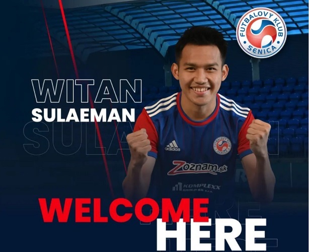 Witan Sulaeman Resmi Gabung FK Senica Susul Egy Maulana Vikri