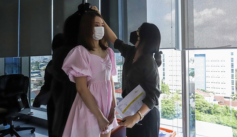 Suasana Tes Tertulis Audisi Miss Indonesia 2022 - Bagian 4