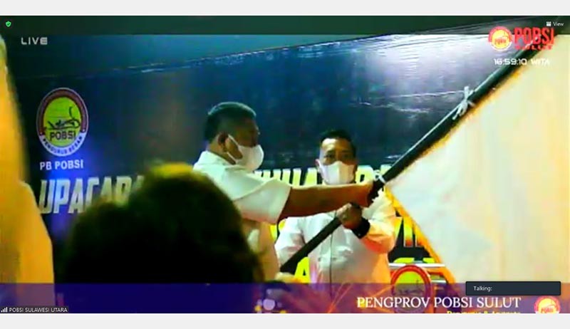 Foto Pengukuhan dan Pelantikan Pengurus POBSI Sulawesi Utara 2021–2025  - Bagian 3