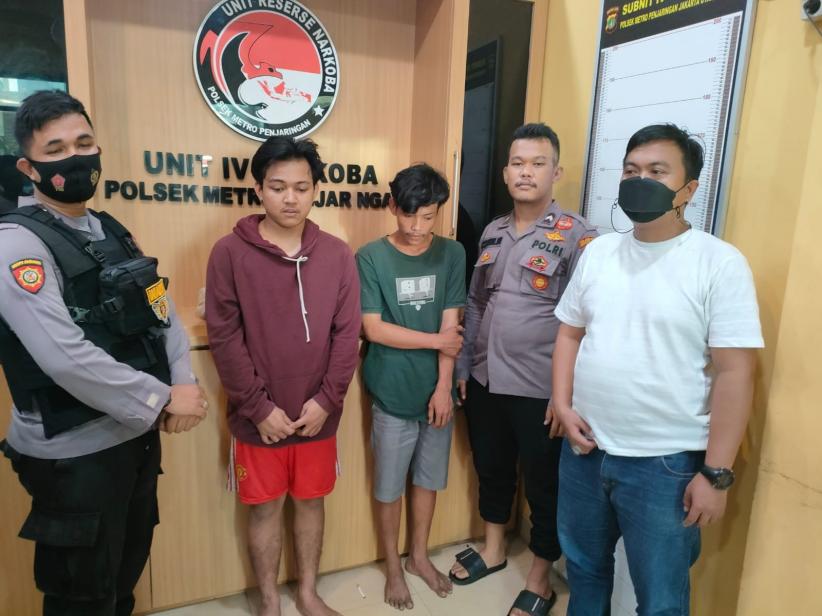 Tabrak Petugas sedang Patroli, 2 Pemuda di Jakut Ditangkap