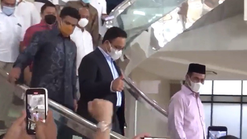 Bertemu Andi Amran di Makassar, Anies Tersenyum ketika Ditanya Akan Berduet di Pilpres 2024