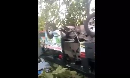 Ambulans Polres Belu Terbalik usai Antarkan Jenazah, 1 Bocah Tewas Puluhan Luka