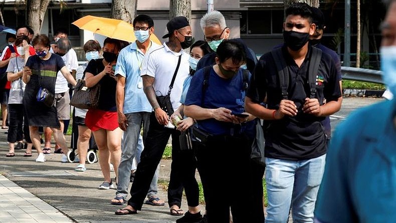 Pasien Omicron di Singapura Meninggal, Tertular dari Keluarga 