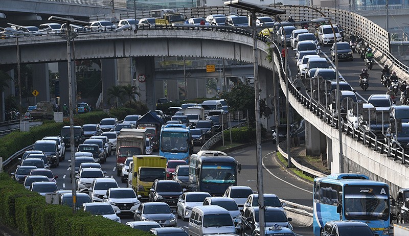 Begini Kemacetan Jakarta saat PPKM Jawa-Bali Diperpanjang - Bagian 2