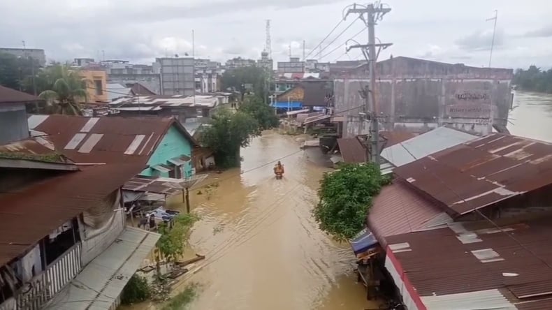 Hujan Deras Dan Sungai Meluap, 3 Kecamatan Di Aceh Tamiang Diterjang Banjir