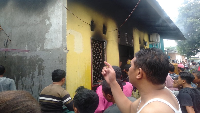 Rumah di Percut Seituan Deliserdang Ludes Terbakar, 1 Orang Tewas Terpanggang