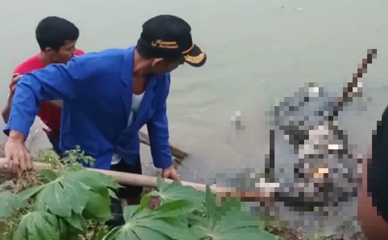 Tambun Geger, Warga Temukan Mayat Pria Membusuk di Saluran Air