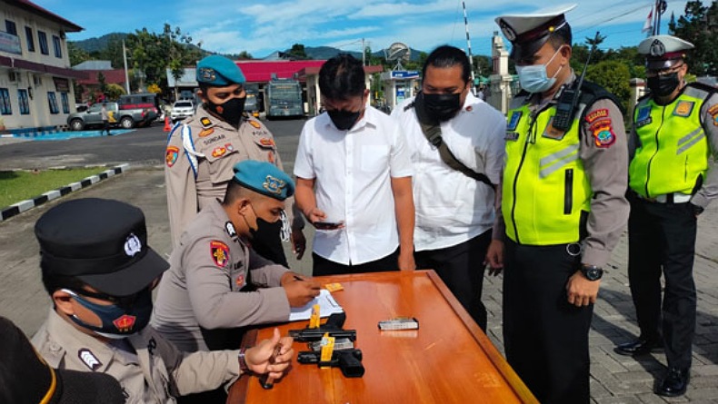 Cegah Pelanggaran Personel, Bidpropam Polda Sulut Gelar Gaktibplin di Polres Minahasa