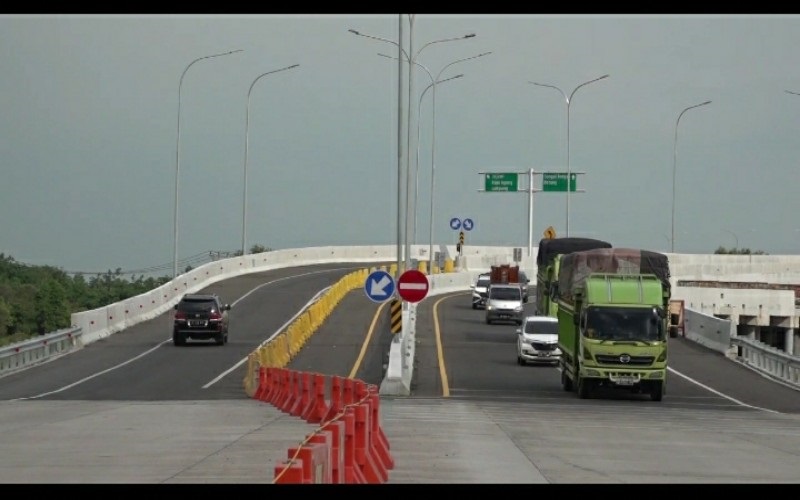 Perbaikan Jalan Tol Trans Sumatera Ditargetkan Rampung April 2022