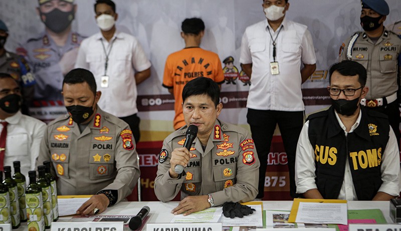 Polres Metro Tangerang Kota Ungkap Kasus Narkotika Jaringan Meksiko - Bagian 2