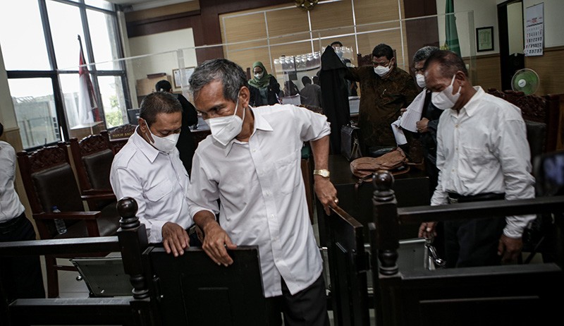 Suasana Sidang Perdana Kasus Kebakaran Lapas Tangerang yang Tewaskan 49 Napi - Bagian 2