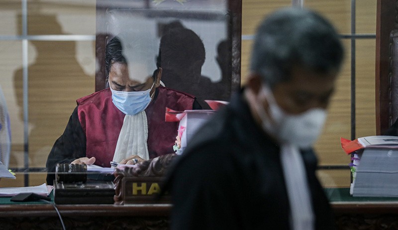 Suasana Sidang Perdana Kasus Kebakaran Lapas Tangerang yang Tewaskan 49 Napi - Bagian 3