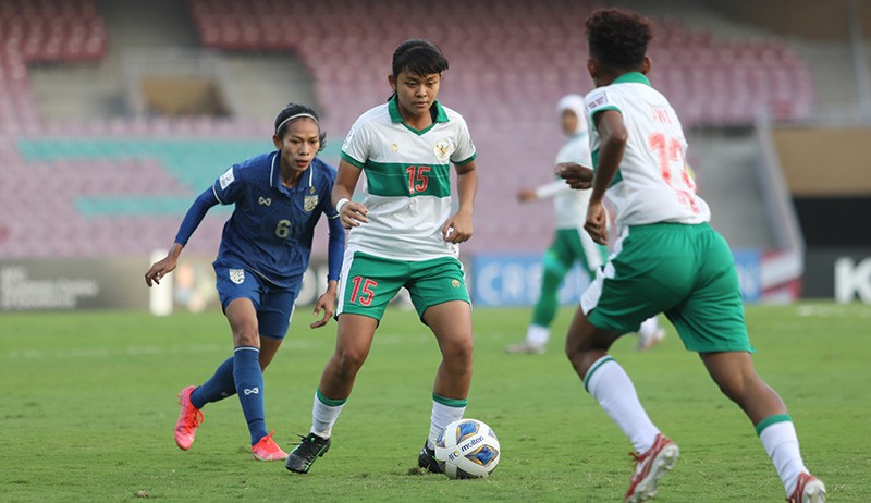 Piala Asia 2022, Timnas Putri Indonesia Kalah 0-4 dari Thailand - Bagian 3