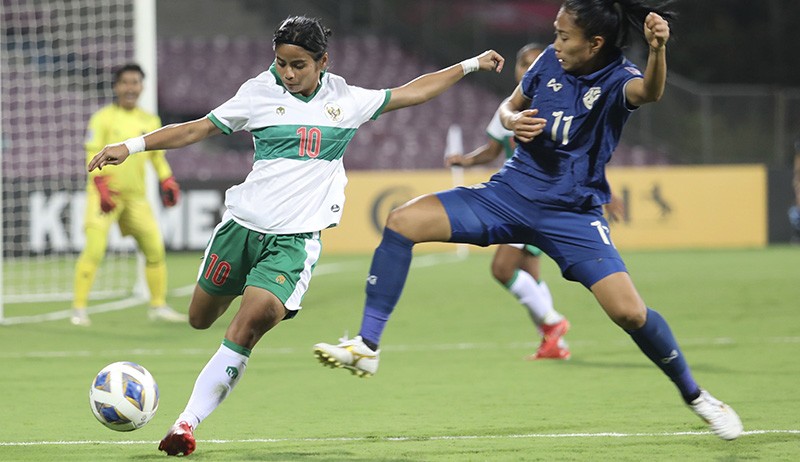Piala Asia 2022, Timnas Putri Indonesia Kalah 0-4 dari Thailand - Bagian 1