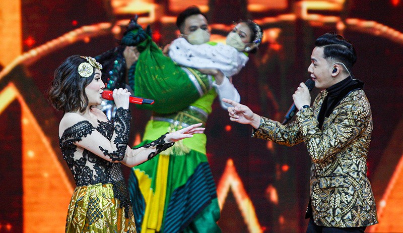 Romantis, Penampilan Nella Kharisma-Dory Harsa Buka Kontes KDI 2021 - Bagian 1