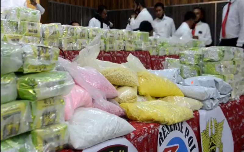  Polisi Gagalkan Penyelundupan 150 Kg Sabu Tujuan Palembang dan Jakarta 