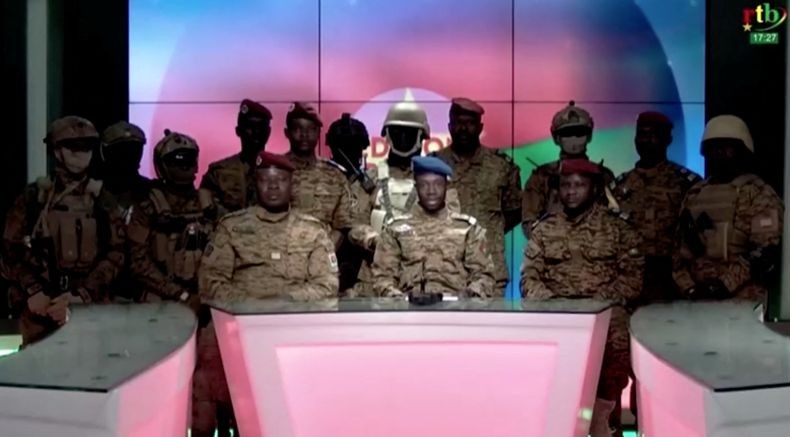 Junta Militer Burkina Faso Tunjuk Pimpinan Kudeta Jadi Presiden