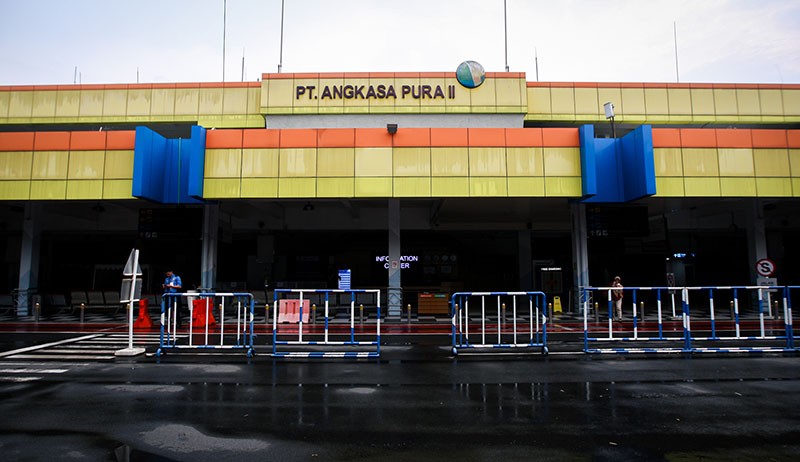 Suasana Sepi Bandara Halim Perdanakusuma yang Ditutup Sementara  - Bagian 3