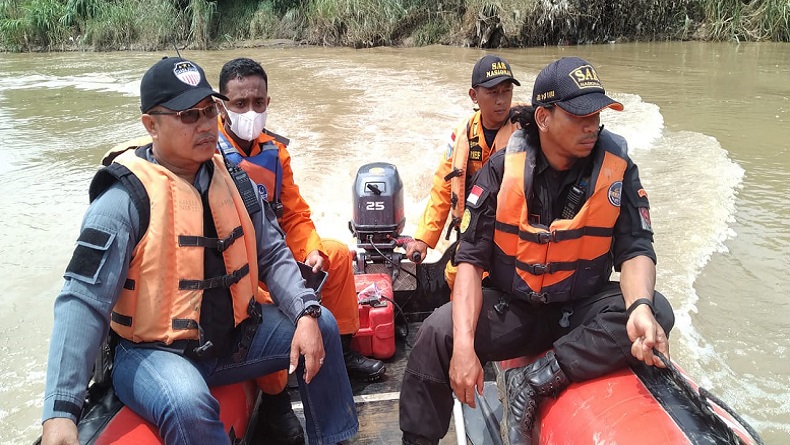6 Hari Pencarian Remaja Tenggelam di Sungai Cisanggarung Nihil, Operasi SAR Ditutup