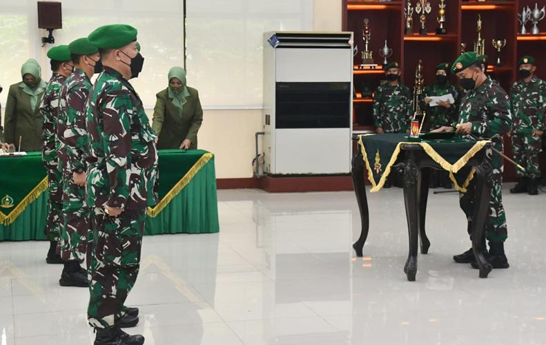Mutasi Perwira Kodam IV/Diponegoro, Kapaldam dan Kajasdam Diganti