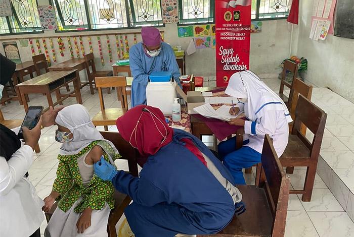 BIN Tuntaskan Vaksinasi Anak di Perbatasan DIY dan Jawa Tengah 