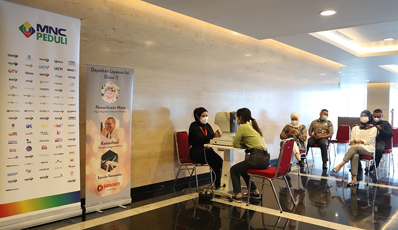 Antusiasme Ratusan Karyawan Ikuti Pemeriksaan Mata Gratis MNC Peduli - Bagian 5