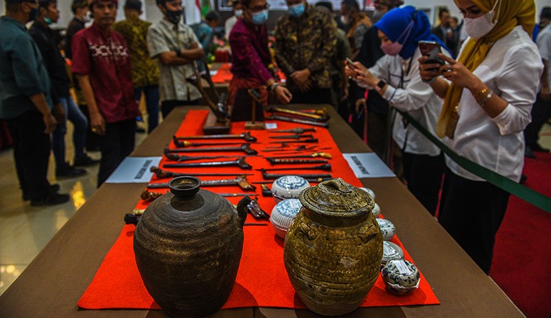 Melihat Koleksi Benda Pusaka Kerajaan Sriwijaya dan Kesultanan Palembang - Bagian 3