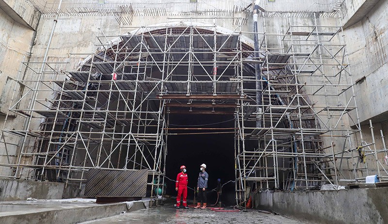 Penampakan Jalur Bawah Tanah Kereta Cepat Jakarta-Bandung - Bagian 5