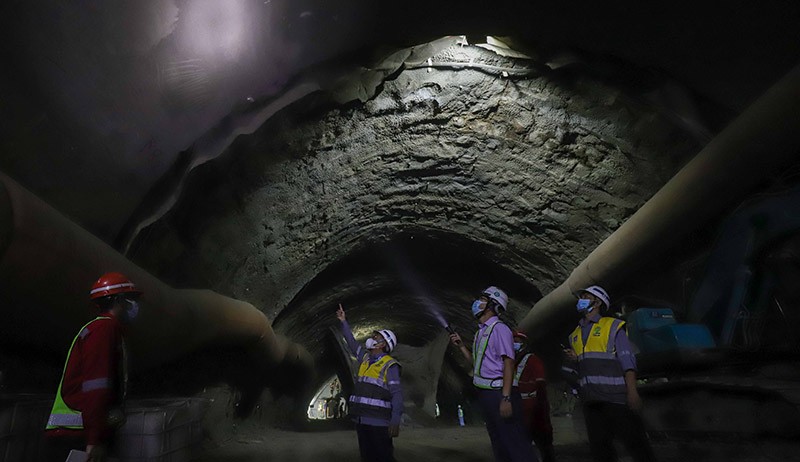 Penampakan Jalur Bawah Tanah Kereta Cepat Jakarta-Bandung - Bagian 8