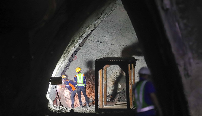 Penampakan Jalur Bawah Tanah Kereta Cepat Jakarta-Bandung - Bagian 3