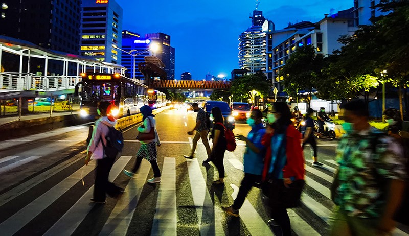 Kasus Covid-19 Omicron di Jakarta Meningkat, Pekerja Disarankan WFH - Bagian 1